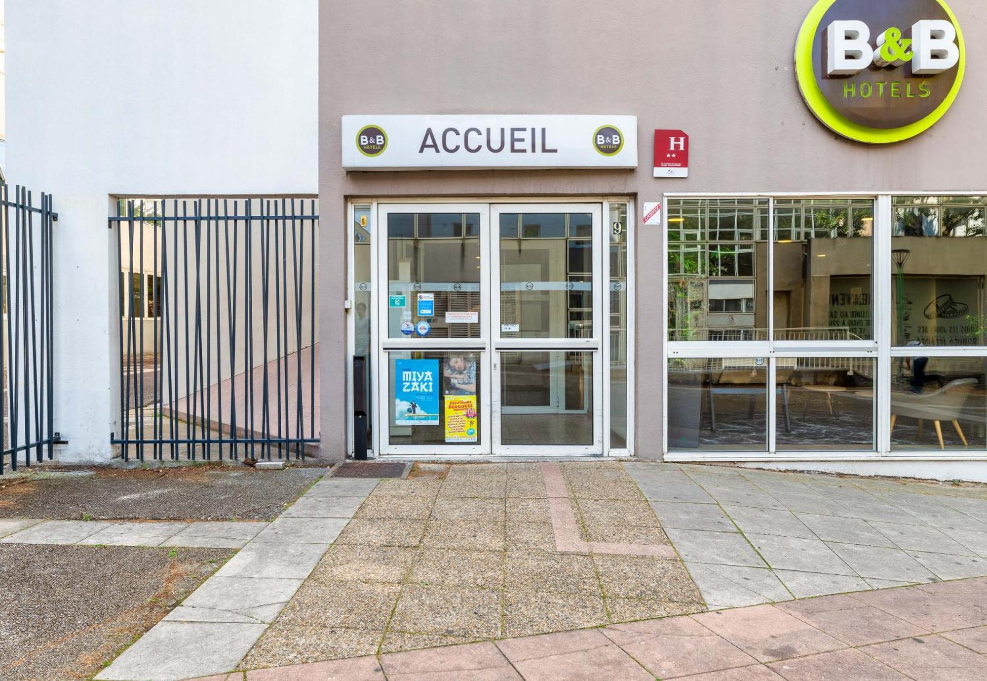 B&B Hotel Lyon Centre Monplaisir Экстерьер фото